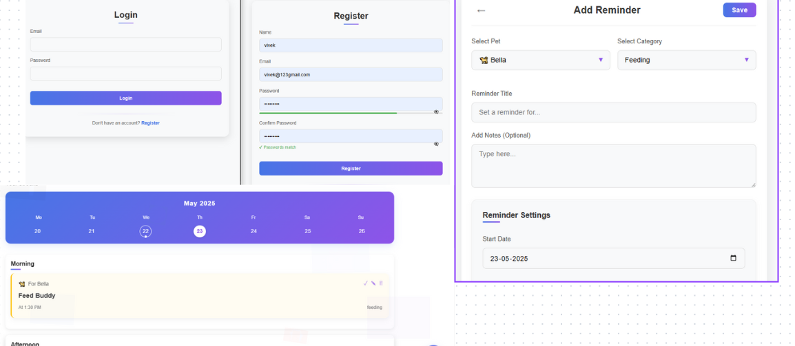 PetVet FullStack (React,CSS,Node.js,MongoDB)